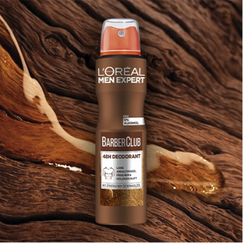 Дезодорант чоловічий L'Oreal Men Expert Barber Club 150 мл